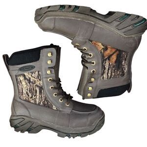 The Muck Boot Company lace-up camo rain snow hunting bootsM8/8.5 W9/9.5